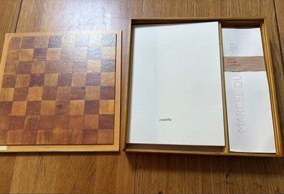 MARCEL DUCHAMP CHESS BOX 1991 GALERIE RONNY VAN DE VELDE LIMITED EDITION 850