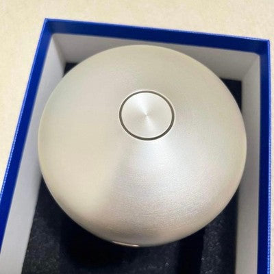 HERMES SAINT LOUIS MINI FOLIA PORTABLE LAMP CRYSTAL SILVER COLOR INTERIOR GIFTS