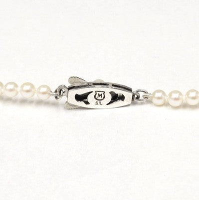 MIKIMOTO BABY PEARL GRADIENT NECKLACE 3.5-7.3MM JEWELRY NECKLACES EXCELLENT+++++