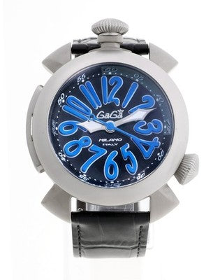 GAGA MILANO MANUALE DIVING 48MM 5040.4 AUTOMATIC MEN'S WRISTWATCH TITANIUM