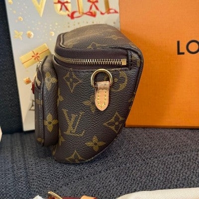 LOUIS VUITTON MONOGRAM M82335 MINI BUMBAG SHOULDER BAG   W/BOX