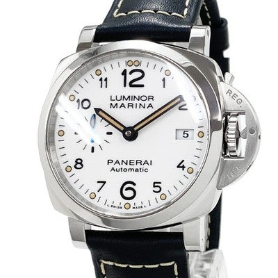 PANERAI LUMINOR MARINA 1950 3 DAYS PAM01523 SR COWHIDE WHITE SMALL SECOND