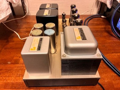 LUXMAN LUXKIT A3700II TUBE POWER AMPLIFIER VACUUM AMP EL34 JAPAN 100V