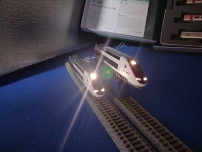 KATO 10-1325 TGV LYRIA 10 CAR SET N SCALE MODEL TRAIN MOTOR LIGHT TESTED