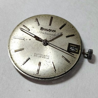 BULOVA AMBASSADOR AUTOMATIC MEN'S WATCH USED FROM JAPAN CONFIRMED WORKING