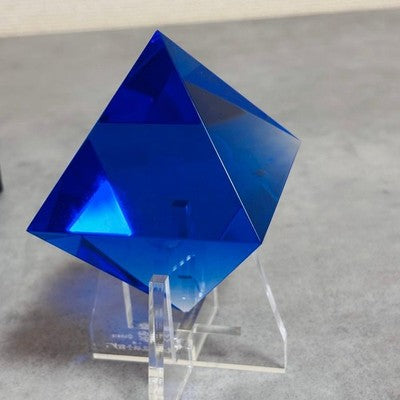 EVANGELION CRYSTAL OBJECT RAMIEL 6TH APOSTLE OTARU TAISHO GLASS MUSEUM JAPAN