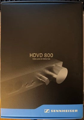 SENNHEISER HDVD800 HEADPHONE AMPLIFIER DAC BALANCED HIGH END AUDIO USB XLR