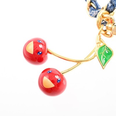 LOUIS VUITTON LVX™ PHONE CHARM KEYCHAIN M02623 BLUE UNISEX USED
