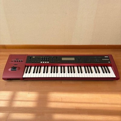 KORG KARMA WORKSTATION SYNTHESIZER KARMA ENGINE TESTED W/CASE ADAPTER  AS IS