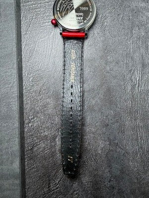 ALAIN SILBERSTEIN GUERANDE REPUBLIQUE FRANCAISE 1789-1989 QUARTZ WATCH TRICOLOR