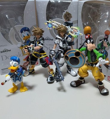 S.H.FIGUARTS KINGDOM HEARTS FIGURE SET DISNEY SORA FINAL FORM USED JP