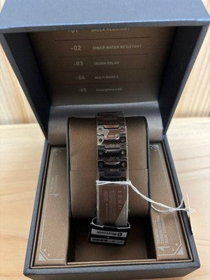CASIO G-SHOCK GMW-B5000TVB-1JR TITANIUM FULL METAL BLACK IP SOLAR BLUETOOTH