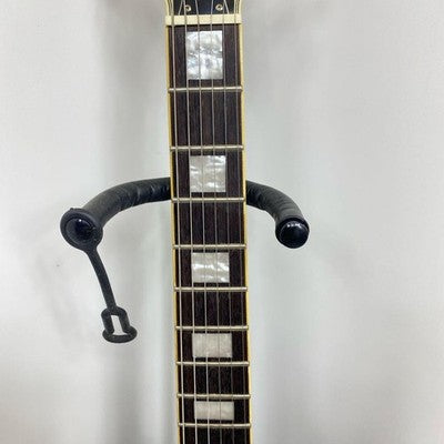 EPIPHONE LES PAUL CUSTOM EBONY ELECTRIC GUITAR USED CLEAN TESTED W/ ACCESSORIES