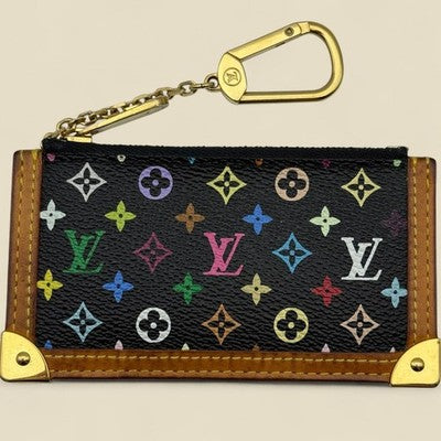 LOUIS VUITTON M92654 MONOGRAM MULTICOLORE POCHETTE CLE COIN CASE LADIES