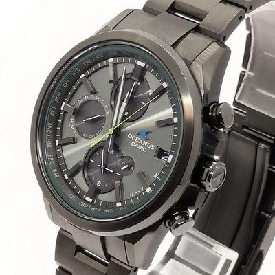 CASIO OCEANUS OCW-T4000BA-1A3JF TITANIUM SOLAR BLUETOOTH WATCH BOX WARRANTY