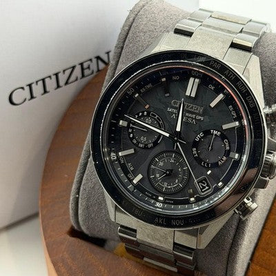 CITIZEN ATTESA HAKUTO CC4067-66E ECO-DRIVE GPS WATCH BOX MANUAL WARRANTY