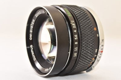 OLYMPUS OM-SYSTEM ZUIKO MC AUTO-W 35MM F2 EARLY MODEL WIDE-ANGLE LENS AS IS