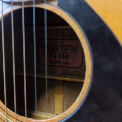 YAMAHA FG140 RED LABEL ACOUSTIC GUITAR VINTAGE JAPAN NIPPON GAKKI RARE