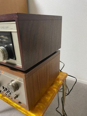 LUXMAN L-540 AMPLIFIER WL-550 TUNER SET VINTAGE AUDIO FOR PARTS REPAIR
