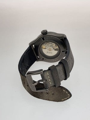 MIDO OCEAN STAR M032607 AUTOMATIC BLACK DIAL GREY ACCENTS DIVERS MEN'S WATCH