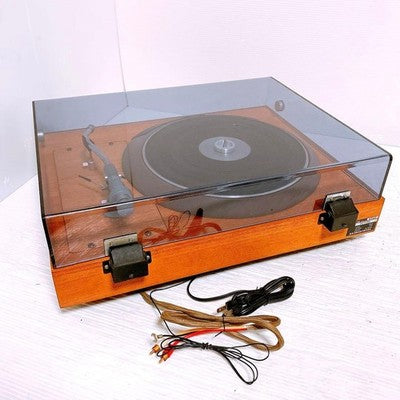 DENON DP-3700 TURNTABLE RECORD PLAYER DP-3000 + DA-305 - TESTED & WORKING