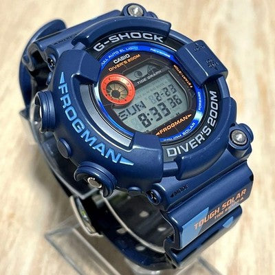CASIO G SHOCK FROGMAN GF-8250CM CAMO NAVY TOUGH SOLAR WATCH EXCELLENT BOXED