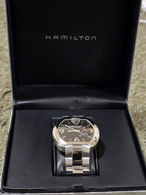 HAMILTON H35515555 US66 SMALL SECOND LIMITED 2008 AUTO ETA2895 WHITE DIAL WATCH