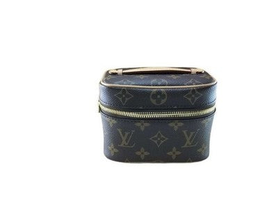 LOUIS VUITTON NICE NANO VANITY CASE MONOGRAM M44936 MINI POUCH AUTH