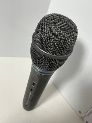 AUDIO-TECHNICA AE3300 HANDHELD MICROPHONE BACK ELECTRET CONDENSER TYPE