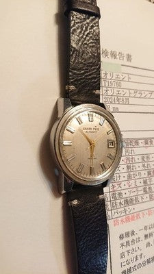 ORIENT T19760 VINTAGE AUTOMATIC WATCH SERVICED TESTED WORKING USED