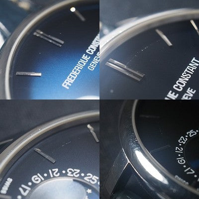 FREDERIQUE CONSTANT FC-705N4S6 SLIMLINE MOONPHASE MANUFACTURE AUTO BLUE DIAL