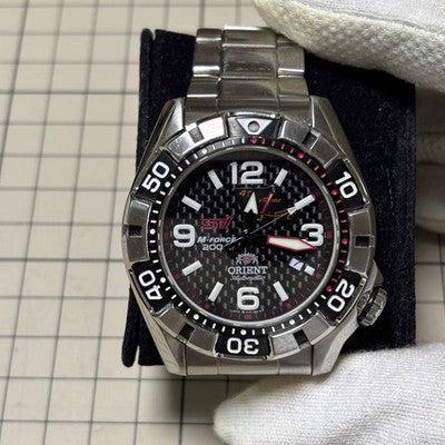 ORIENT X SUBARU STI M-FORCE 200M AUTO DIVER WATCH LIMITED EDITION 1000
