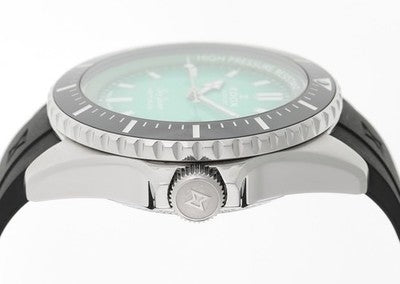 EDOX 80120-3NCA-VDN SKYDIVER NEPTUNIAN AUTOMATIC MEN'S WRISTWATCH ROUND FACE