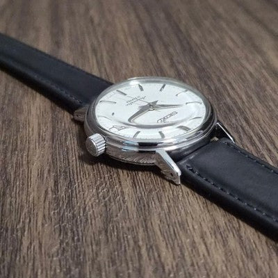 SEIKO AUTOMATIC 6R15-00V0 SARB031 MEN'S WRISTWATCH WHITE DIAL MECHANICAL JAPAN