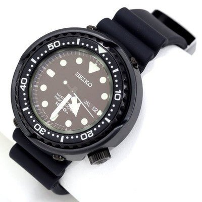Seiko Prospex Marinemaster SBBN025 7C46-0AH0 Quartz Black Dial Excellent /w Box
