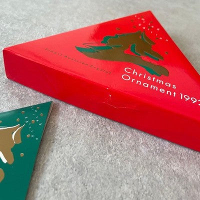 SWAROVSKI 1992 CHRISTMAS SNOWFLAKE CRYSTAL ORNAMENT WITH BOX RARE GOOD LIMITED