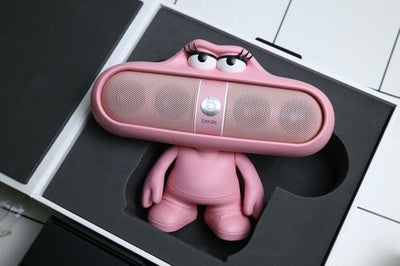 BEATS BY DR DRE PILL 2.0 BLUETOOTH SPEAKER NICKI PINK STAND LIMITED EDITION