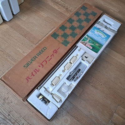 SILVER REED SRP-50 PILE RIBBER ATTACHMENT KNITTING MACHINE SERVICED FULL SET BOX