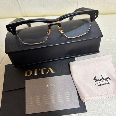 DITA GRAND RESERVE TWO DRX-2061-B-BLK-GLD-52 EYEGLASSES BLACK/GOLD 52□18-147