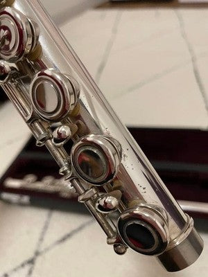 YAMAHA FLUTE YFL514 MUSICAL INSTRUMENT [SILVER HEAD JOINT] JAPAN MADE
