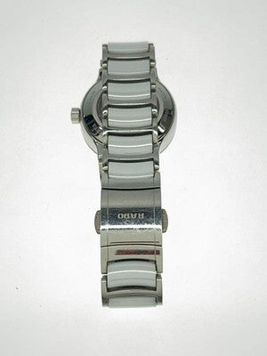 RADO CENTRIX R30027732 AUTOMATIC TITANIUM WHITE DIAL ANALOG MEN'S WATCH USED