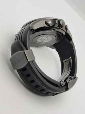 SEIKO ASTRON SBXB017 8X82 GPS SOLAR CHRONOGRAPH BLACK ORANGE MEN'S WATCH