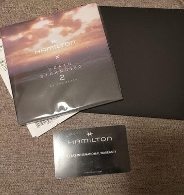 HAMILTON DEATH STRANDING 2 BOULTON H13605130 LIMITED EDITION WATCH NEW