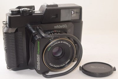 FUJIFILM GS645S PROFESSIONAL MEDIUM FORMAT CAMERA FROM JAPAN BLACK AS IS