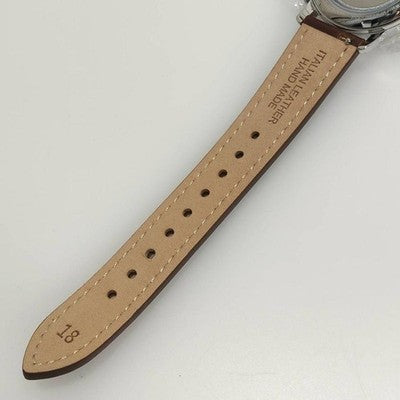 KUOE OLD SMITH 90-007 AUTOMATIC SMALL SECONDS BLUE STEEL HANDS WATCH NEAR MINT