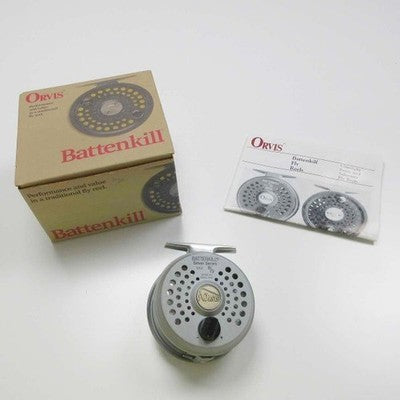 ORVIS BATTENKILL SILVER SERIES DISC 8/9 FLY REEL MADE IN ENGLAND MINT