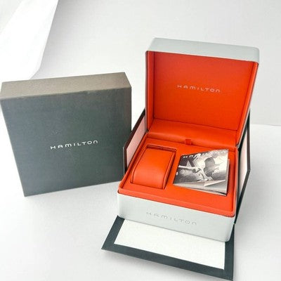 HAMILTON LLOYD 000221 AUTOMATIC WATCH SILVER DIAL MENS NEW STRAP BOX
