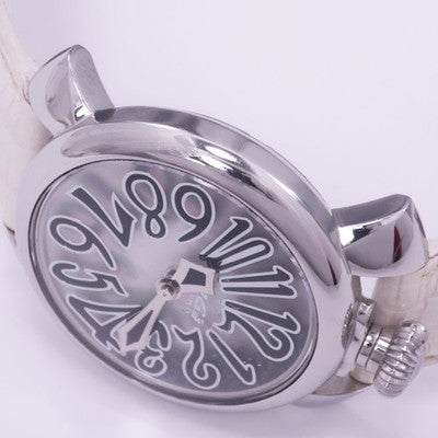 GAGA MILANO 5020.FL.02 MANUALE 40MM FLOATING SHELL DIAL QUARTZ MEN'S WATCH