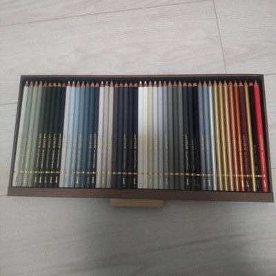 MITSUBISHI UNI COLOR 240 PENCIL SET LIMITED EDITION 50TH ANNIVERSARY SERIAL 3222