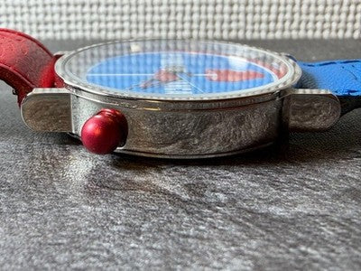 ALAIN SILBERSTEIN GUERANDE REPUBLIQUE FRANCAISE 1789-1989 QUARTZ WATCH TRICOLOR